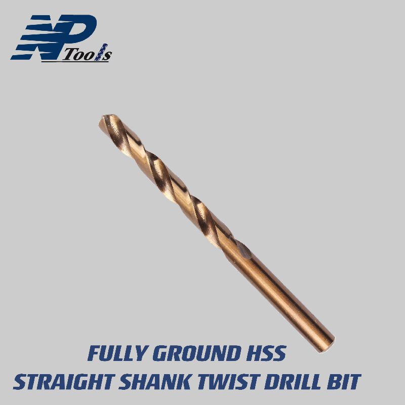 Fully Ground HSS Straight Shank Twist Drill Bit